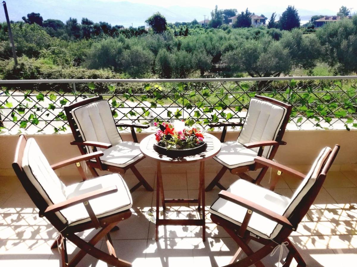 Vista Di Mare Apartment Lixouri Bagian luar foto